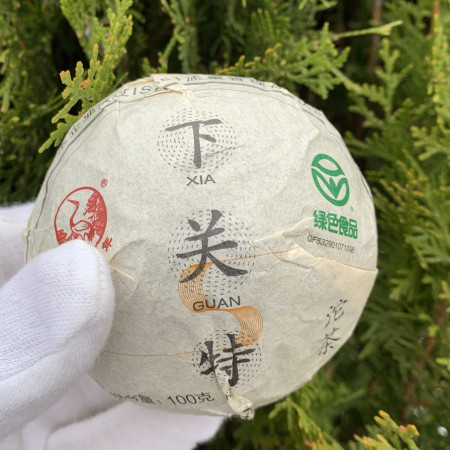 Шен пуэр Ся Гуань то ча 100 г 2023 год